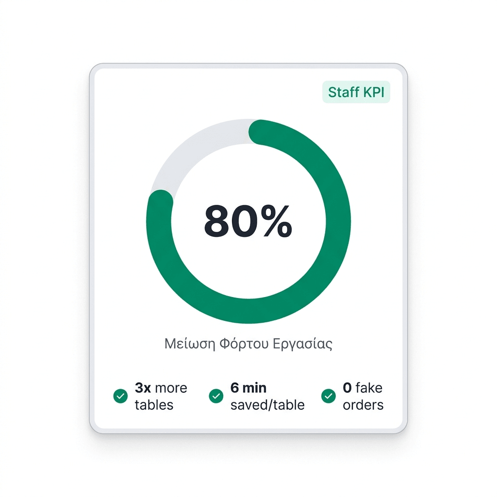 Live staff KPI and wait times dashboard